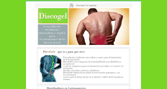 Desktop Screenshot of discogel.com.ar